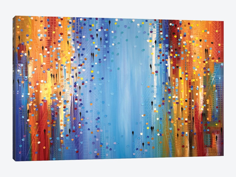 Colors Of The Night by Ekaterina Ermilkina 1-piece Canvas Artwork