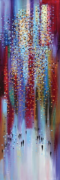 Silhouettes: A Night Walk by Ekaterina Ermilkina