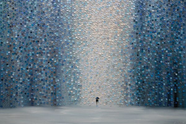 Inspirational Office: Rainfall by Ekaterina Ermilkina