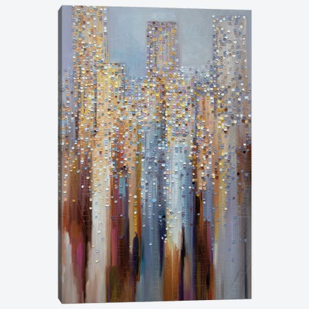City In The Clouds II Canvas Print #ERM158} by Ekaterina Ermilkina Canvas Print