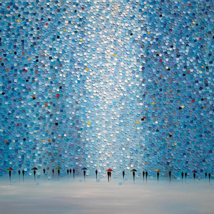 8 Umbrellas by Ekaterina Ermilkina wall art