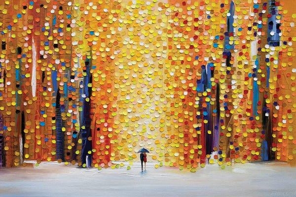 Umbrellas: Sunset Feelings by Ekaterina Ermilkina