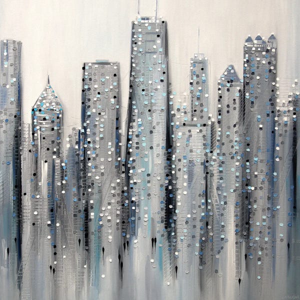 Silhouettes: Chicago by Ekaterina Ermilkina