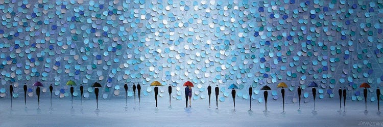10 Umbrellas by Ekaterina Ermilkina wall art