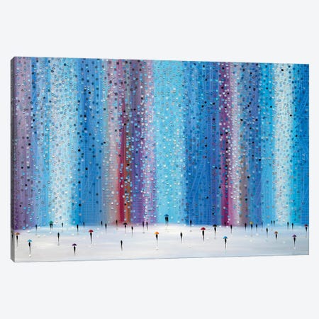 Sparkles Of The Rain Canvas Print #ERM197} by Ekaterina Ermilkina Canvas Artwork