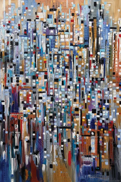 Abstract Expressionism: Life by Ekaterina Ermilkina