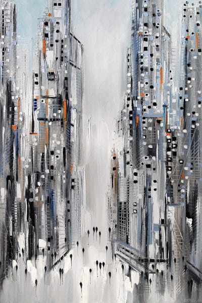 Silhouettes: City Jam by Ekaterina Ermilkina