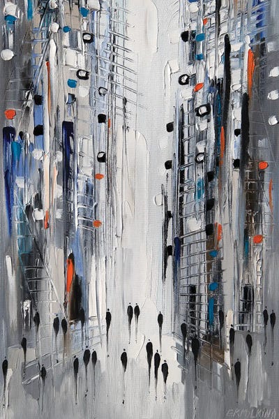 New City Of Mind by Ekaterina Ermilkina canvas print