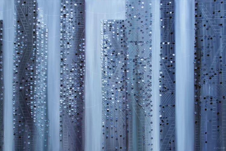 City Shades of Mind by Ekaterina Ermilkina wall art