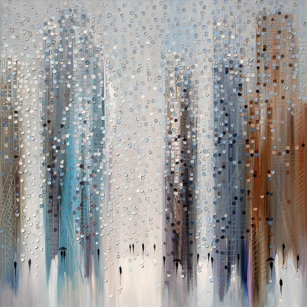 Industrial Office: Big City Dreams by Ekaterina Ermilkina