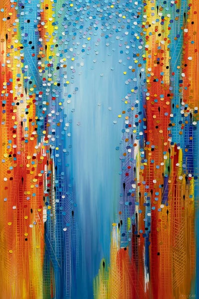 Fire & Ice: City In Motion by Ekaterina Ermilkina