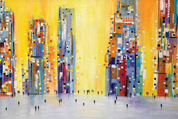 Industrial Office: Sunny Day by Ekaterina Ermilkina