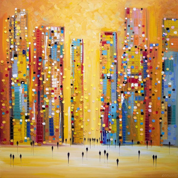 Industrial Office: Sunset Reverie by Ekaterina Ermilkina