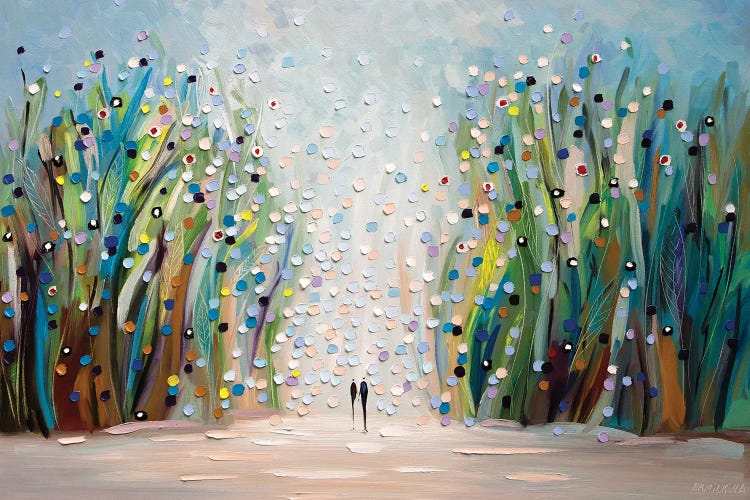 Park Stroll by Ekaterina Ermilkina wall art
