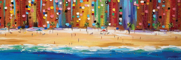Beach by Ekaterina Ermilkina wall art