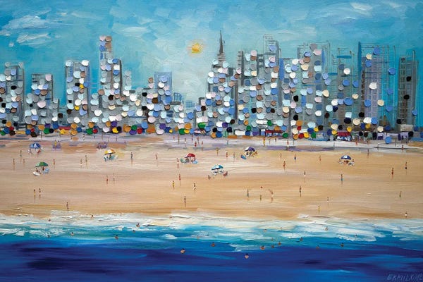 Rivers, Lakes & Waterfronts: City Beach by Ekaterina Ermilkina