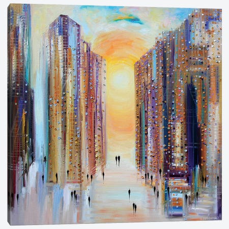 Drowning in the Sun Canvas Print #ERM29} by Ekaterina Ermilkina Canvas Artwork