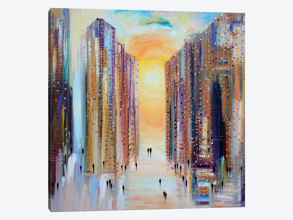 Drowning in the Sun by Ekaterina Ermilkina 1-piece Canvas Wall Art