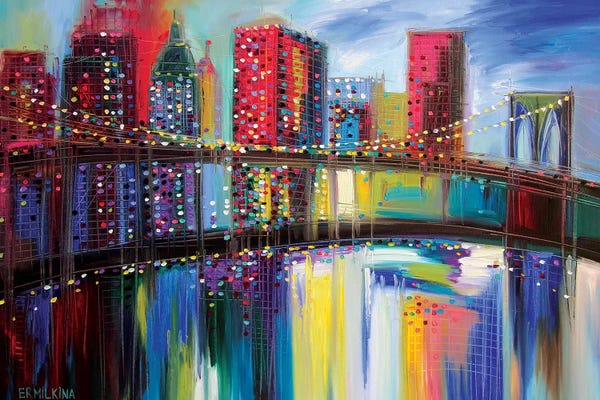 Brooklyn: Brooklyn Bridge by Ekaterina Ermilkina