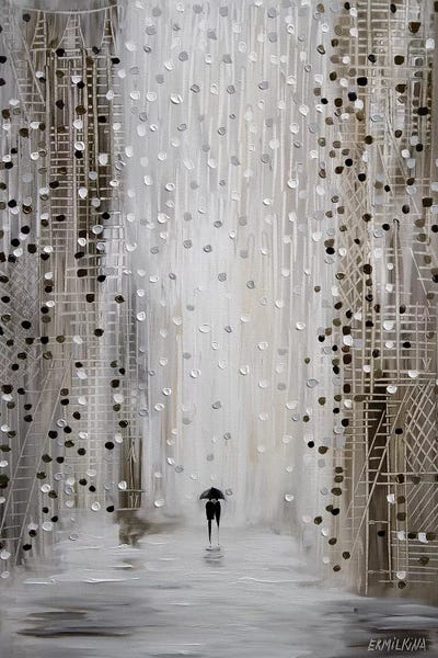 Silhouettes: Under The Rain by Ekaterina Ermilkina