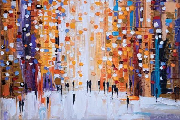 Silhouettes: Sunset Walk by Ekaterina Ermilkina