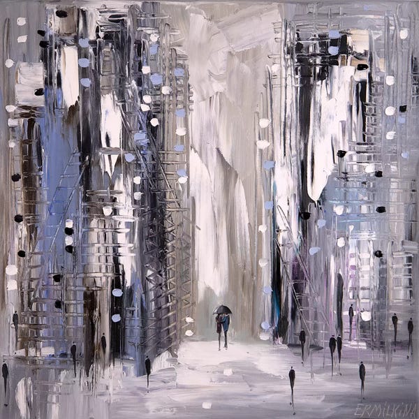 Silhouettes: Under One Umbrella by Ekaterina Ermilkina