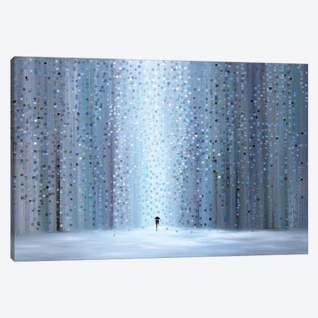 Rainy Stroll Canvas Print #ERM87} by Ekaterina Ermilkina Canvas Print
