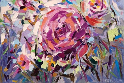 The Scent Of Roses by Ekaterina Ermilkina canvas print