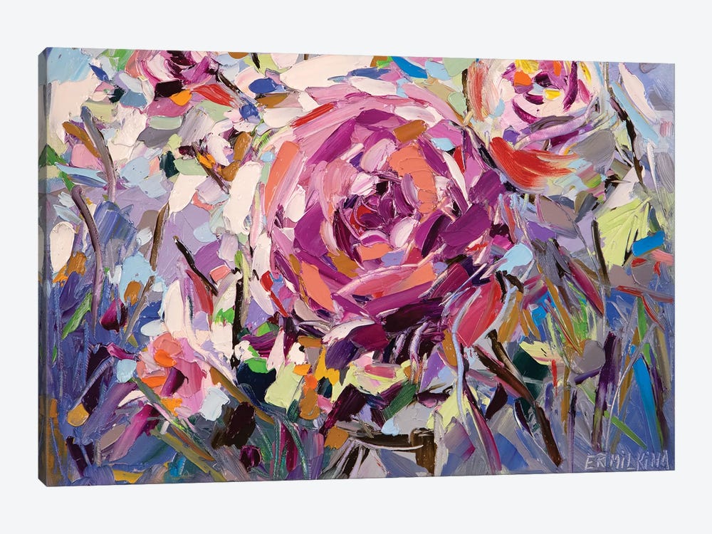 The Scent Of Roses by Ekaterina Ermilkina 1-piece Canvas Print
