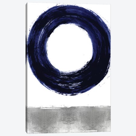 Gravitate Blue I Canvas Print #ERO130} by Ellie Roberts Canvas Artwork