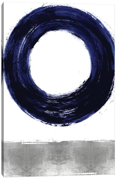Gravitate Blue I Canvas Art Print - Ahead of the Curve