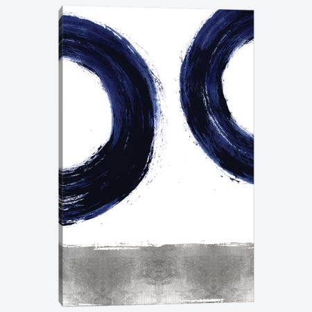 Gravitate Blue II Canvas Print #ERO131} by Ellie Roberts Canvas Artwork