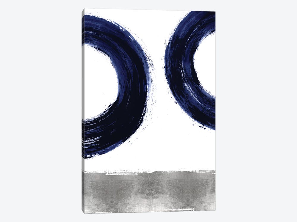 Gravitate Blue II 1-piece Canvas Art
