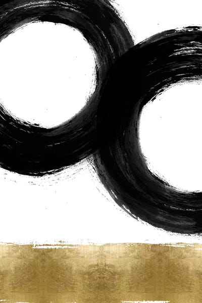 Circular Abstract: Gravitate III by Ellie Roberts