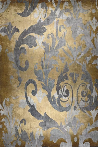 Damask: Damask in Gold II by Ellie Roberts