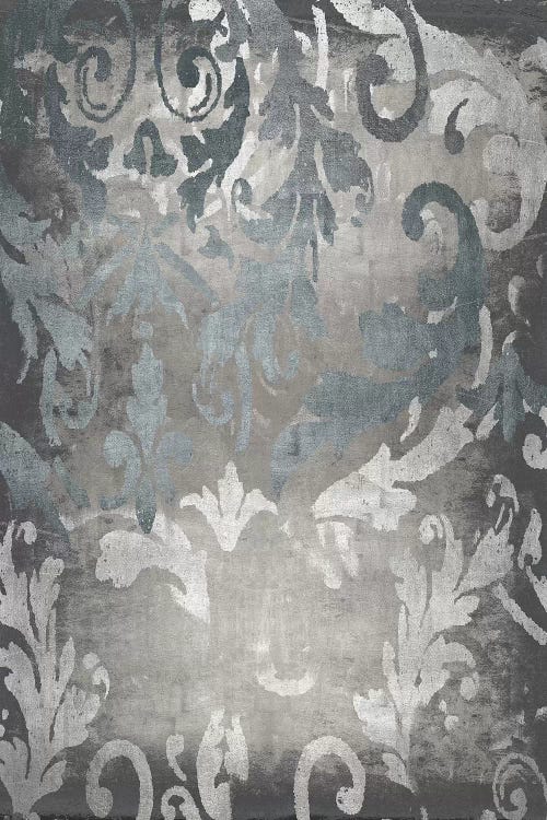 Damask in Silver I