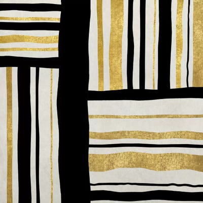 Gilded Groove II by Ellie Roberts framed wall art