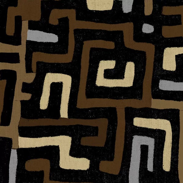 Global Patterns: Mudcloth Geometric Design I by Ellie Roberts