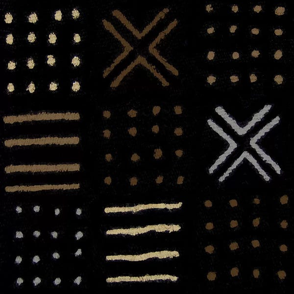 Tribal: Mudcloth Geometric Design II by Ellie Roberts