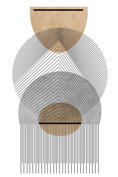 Muted & Modular Abstracts: Interference by Roberto Moro