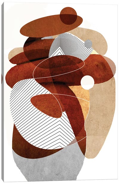 Formation Canvas Art Print - Adobe Abstracts