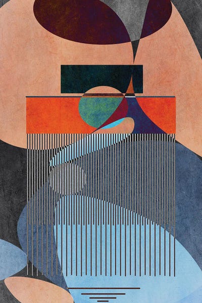 Muted & Modular Abstracts: Circumvolution by Roberto Moro