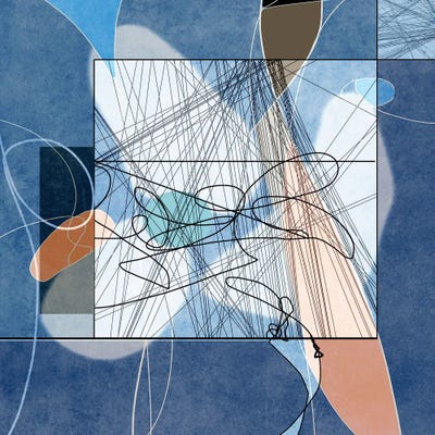 Lines I by Roberto Moro canvas print