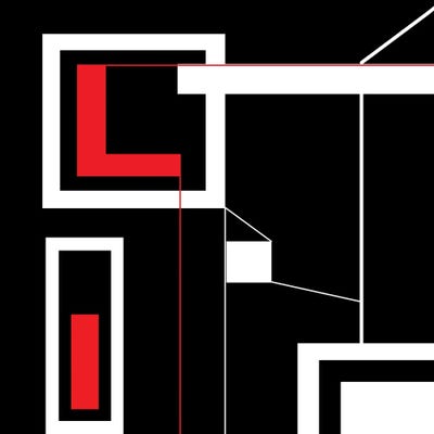 Framework II by Roberto Moro metal wall art