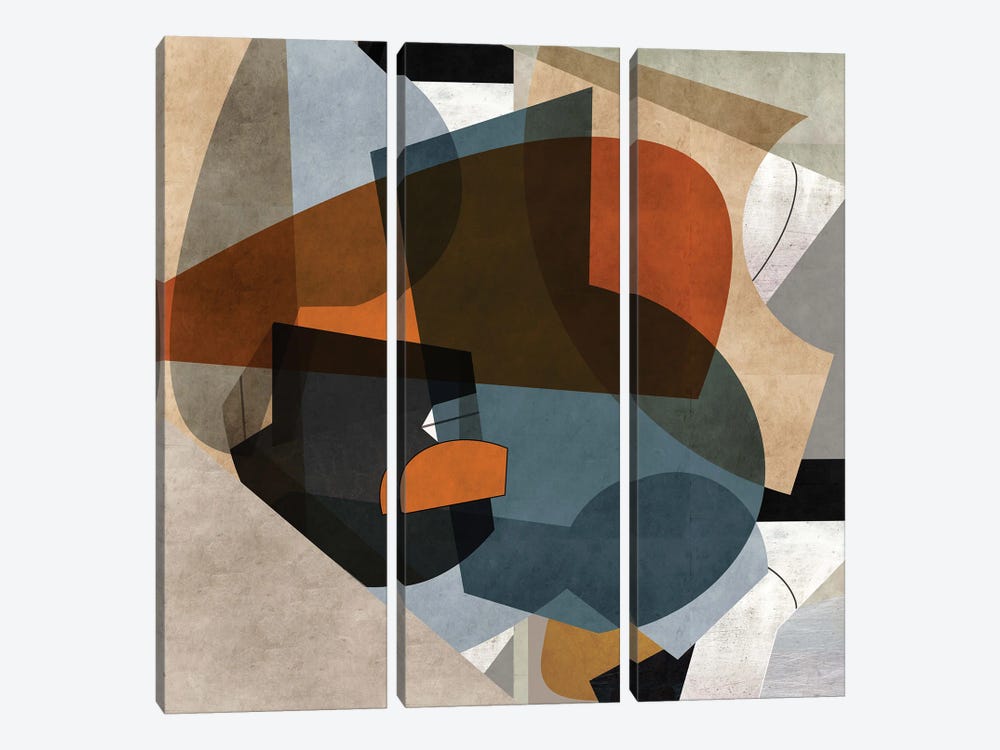 Arrangement by Roberto Moro 3-piece Canvas Art Print