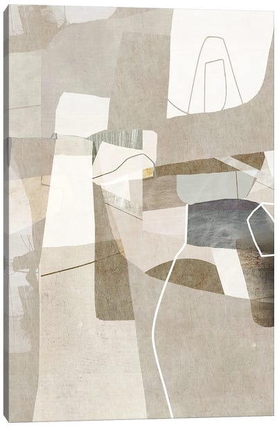 In The Picture II Canvas Art Print - Abstract Shapes & Patterns