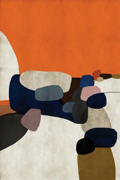 Pebbles by Roberto Moro acrylic art print