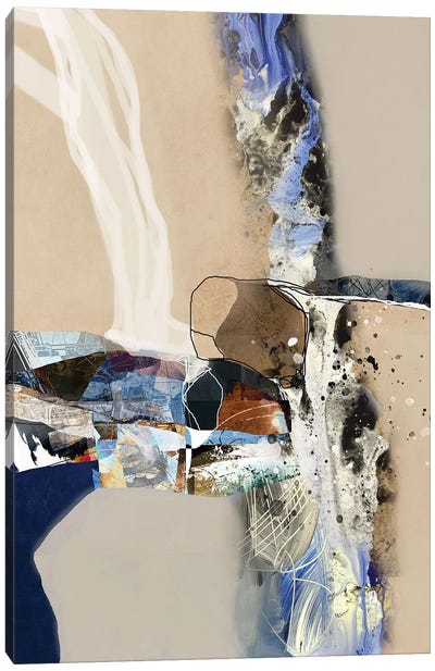 Elements Of Abstraction Canvas Art Print - Roberto Moro