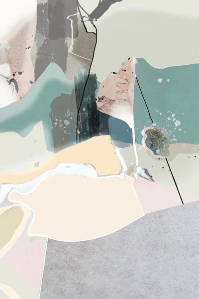 Abstract Landscape by Roberto Moro acrylic art print