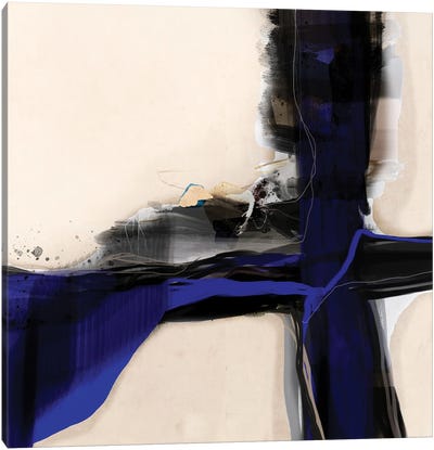 Blue Vein I Canvas Art Print - Roberto Moro